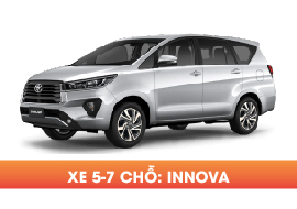 Cho thuê xe 7 chỗ - Innova