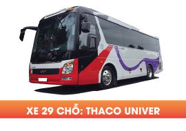 Cho thuê xe Univer Mini 29 Chỗ